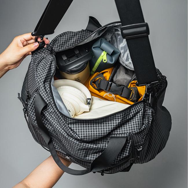 DOD ディーオーディー ツォイツォイボストン BK BA151-BK 【 カバン 二泊三日 32L 大容量 旅行 スポーツ キャンプ アウトドア 】_5