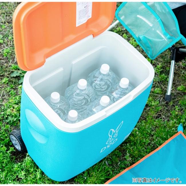 DOD ディーオーディー Usampo Cooler(28) ウサンポクーラー(28) CL4-229-BL 【 クーラーボックス ハードクーラー ホイール付き 保冷 ピクニック 運動会 BBQ 】_2