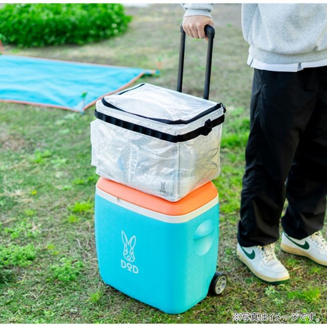 DOD ディーオーディー Usampo Cooler(28) ウサンポクーラー(28) CL4-229-BL 【 クーラーボックス ハードクーラー ホイール付き 保冷 ピクニック 運動会 BBQ 】_3