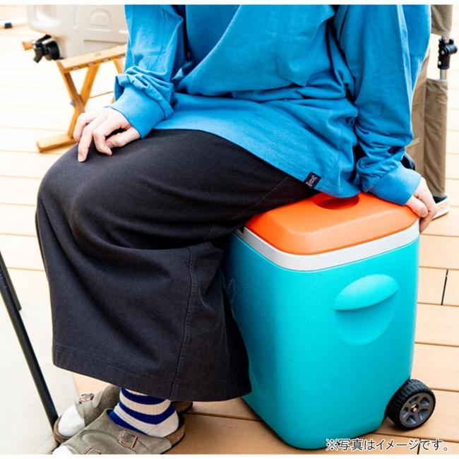DOD ディーオーディー Usampo Cooler(28) ウサンポクーラー(28) CL4-229-BL 【 クーラーボックス ハードクーラー ホイール付き 保冷 ピクニック 運動会 BBQ 】_4