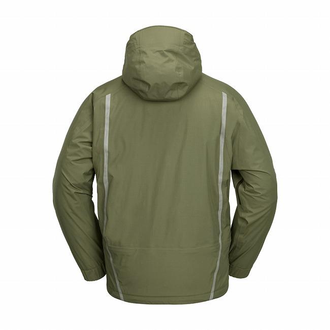 VOLCOM（ボルコム） Mens Side Hit Shell Jacket メンズサイドヒットシェルジャケット IVY G1552502 ...