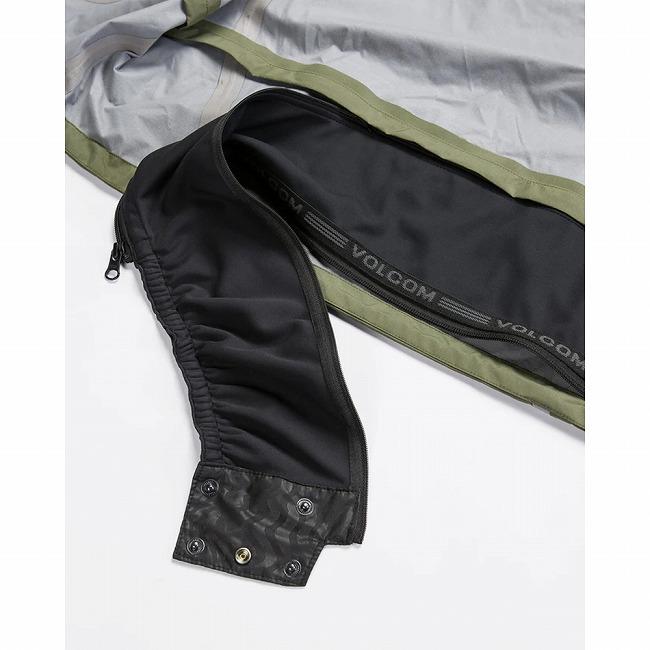 VOLCOM（ボルコム） Mens Side Hit Shell Jacket メンズサイドヒットシェルジャケット IVY G1552502 ...