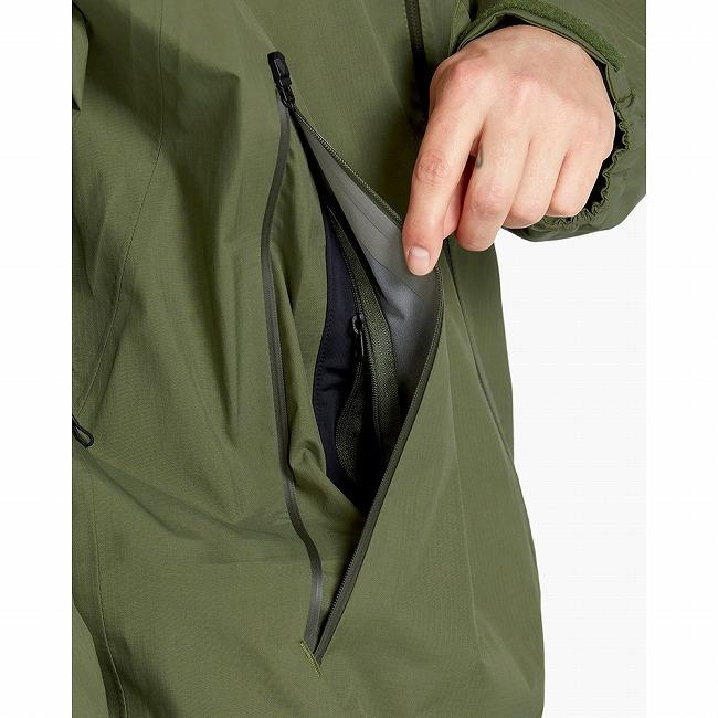 VOLCOM（ボルコム） Mens Side Hit Shell Jacket メンズサイドヒットシェルジャケット IVY G1552502 ...