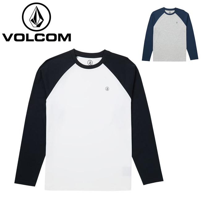 VOLCOM（ボルコム） Frankfort Raglan フランクフルトラグラン A0302403 【 長袖 トップス コットン 綿 メンズ ...