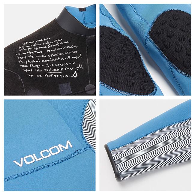 VOLCOM（ボルコム） Big Boys Modulator 2mm Chest Zip Short Sleeve
