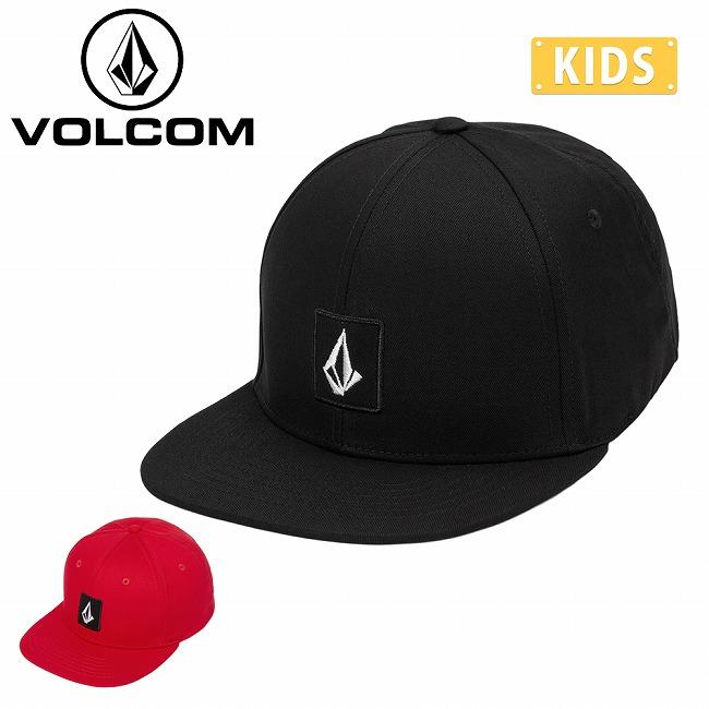 帽子 V VOLCOM（ボルコム） Big Boys V Square Snapback Hat ビッグボーイズV