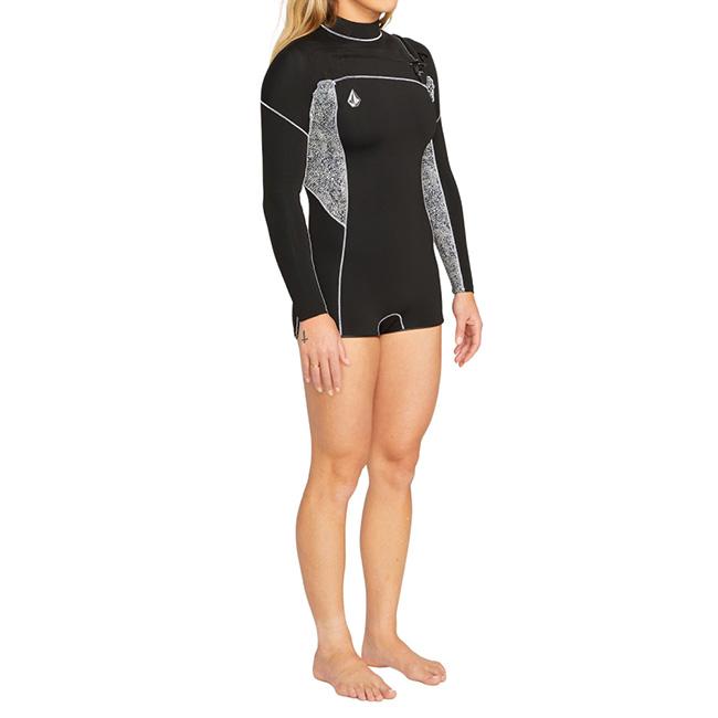 VOLCOM（ボルコム） Womens Modulator 2mm Long Arm Chest Zip Wetsuit