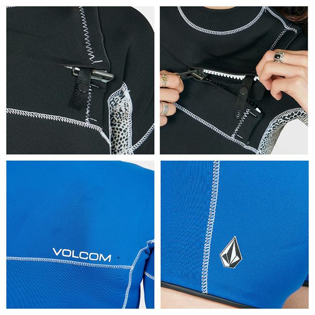 VOLCOM（ボルコム） Womens Modulator 2mm Long Arm Chest Zip Wetsuit