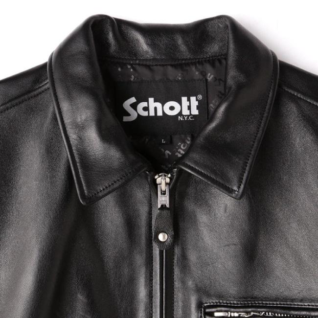 SCHOTT（ショット） LEATHER TRACKER JACKET レザートラッカー