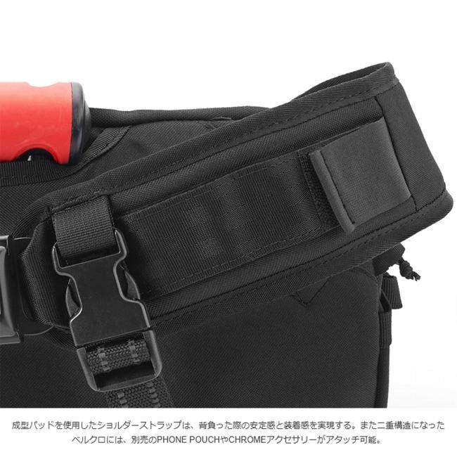 CHROME クローム Kadet カデット Black XRF BG196BXRF 【 カバン 斜め掛け スリングバッグ 耐久 防水 PC収納 サイクリング アウトドア 】_4