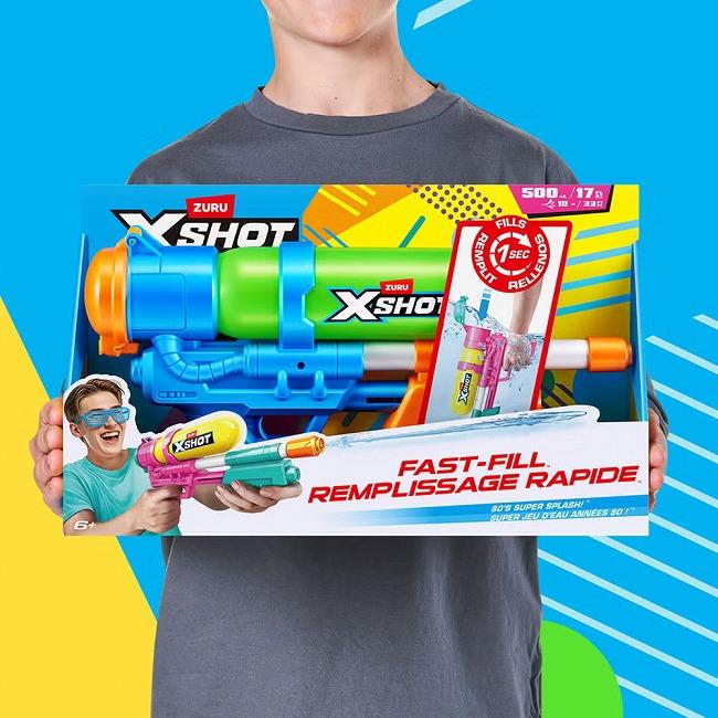 XSHOT エックスショット ウォーターガン ファストフィル 80sスーパー