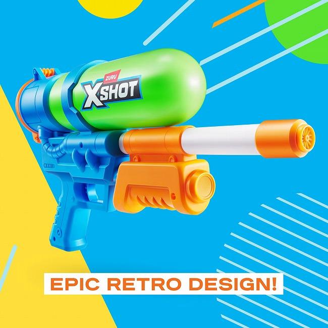 XSHOT エックスショット ウォーターガン ファストフィル 80sスーパー
