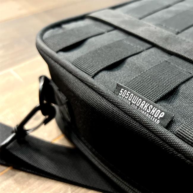 5050WORKSHOP フィフティフィフティワークショップ ORGANIZER CASE LオーガナイザーケースL Black 【ギアケース/キャンプ/アウトドア/収納】｜snb-shop｜05