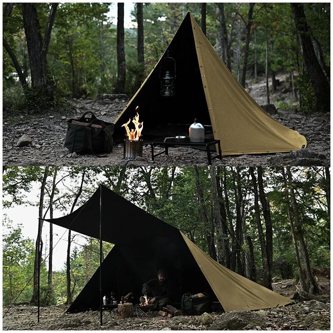 asobito アソビト 焚き火軍幕 abt-001 【ウィンドスクリーン  