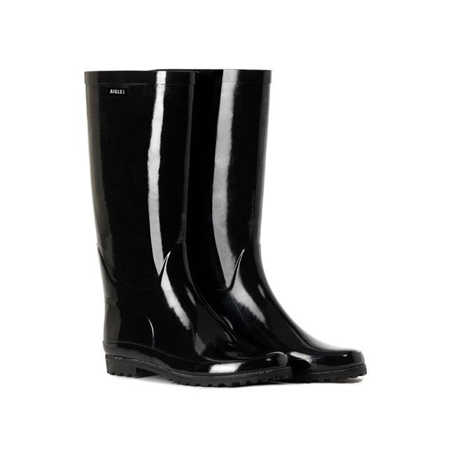専用ページ！AIGLE 黒 長靴 レインブーツ 楽天市場】エーグル レインブーツ レディース 長靴 AIGLE レイン
