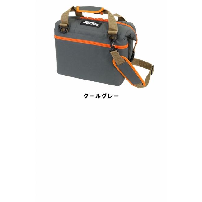 値下げ〈キャンプ、釣り、レジャー〉AOクーラー　12ボトル　グレー AO Coolers エーオークーラーズ 12パックキャンバスソフトクーラー