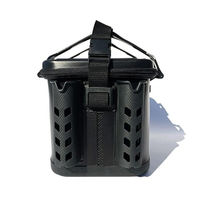 即出荷 Bass Brigade バスブリゲード Bass Brigade Bakkan Black バスブリゲードバッカン tb01 釣り タックルバッグ 道具 エサ 70 Offアウトレット