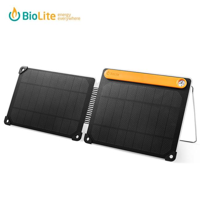 バイオライト(BioLite) 小型ソーラーパネル10 PLUS 1824270 バッテリー一体型 3200mAh 単結晶シリコン型 BioLite（バイオライト） ソーラーパネル10 PLUS 1824270 【薄型/軽量