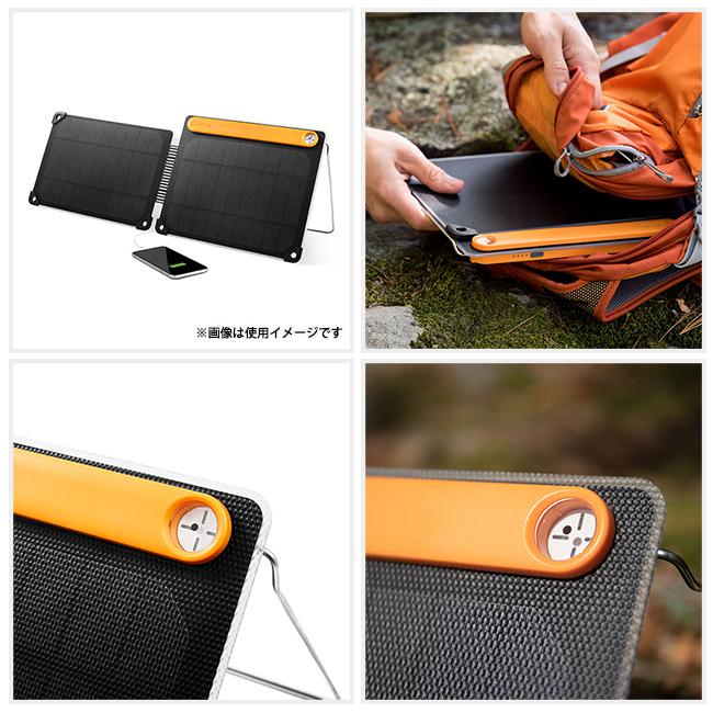 バイオライト(BioLite) 小型ソーラーパネル10 PLUS 1824270 バッテリー一体型 3200mAh 単結晶シリコン型 BioLite（バイオライト） ソーラーパネル10 PLUS 1824270 【薄型/軽量