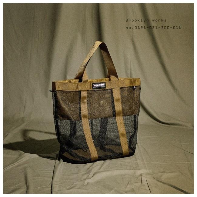 BROOKLYN WORKS ブルックリンワークス MESH BAG S メッシュバッグS