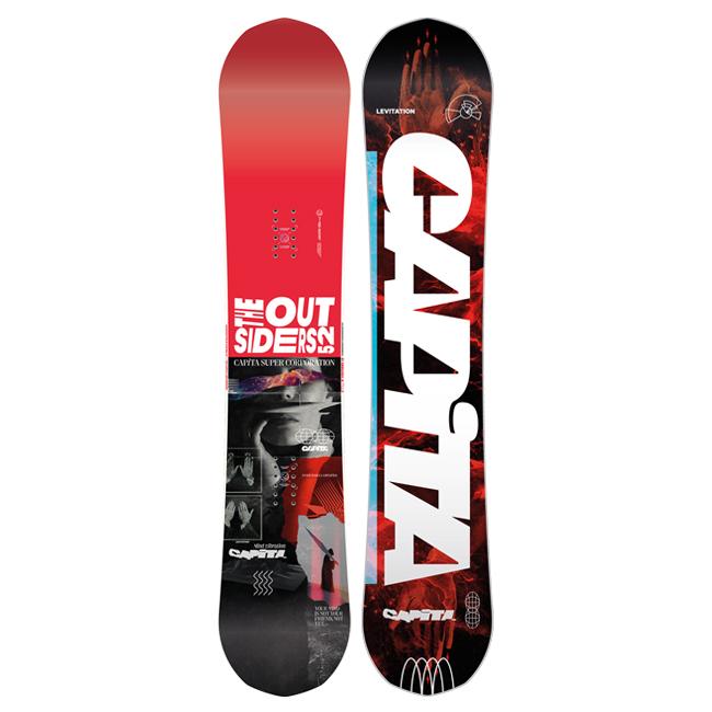 CAPITA VOLCOM アウトサイダー154キャピタ ボルコムコラボ 【公式通販】