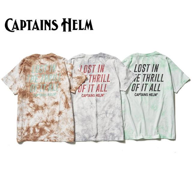 CAPTAINS HELM キャプテンズヘルム #THRILL TIE-DYE TEE スリル