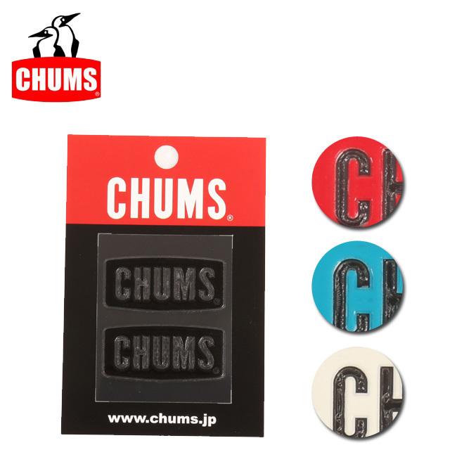 CHUMS チャムス Logo Emboss Sticker ロゴエンボスステッカー CH62-1125【雑貨/シール/カスタム/アウトド】【メール便発送350円・代引不可】｜snb-shop