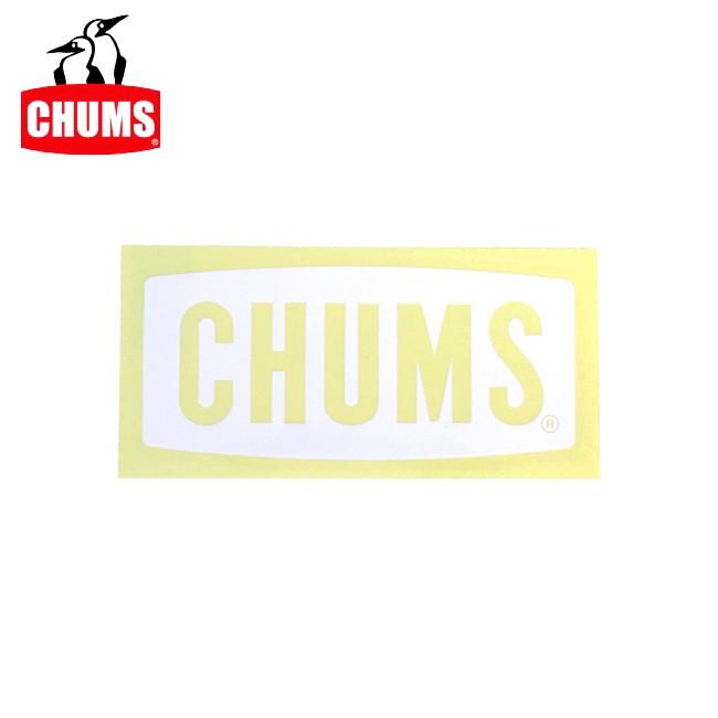 CHUMS チャムス Cutting Sheet CHUMS Logo S カッティングシートチャムスロゴ CH62-1484 【シール/インテリア/アウトドア】【メール便・代引き不可】｜snb-shop