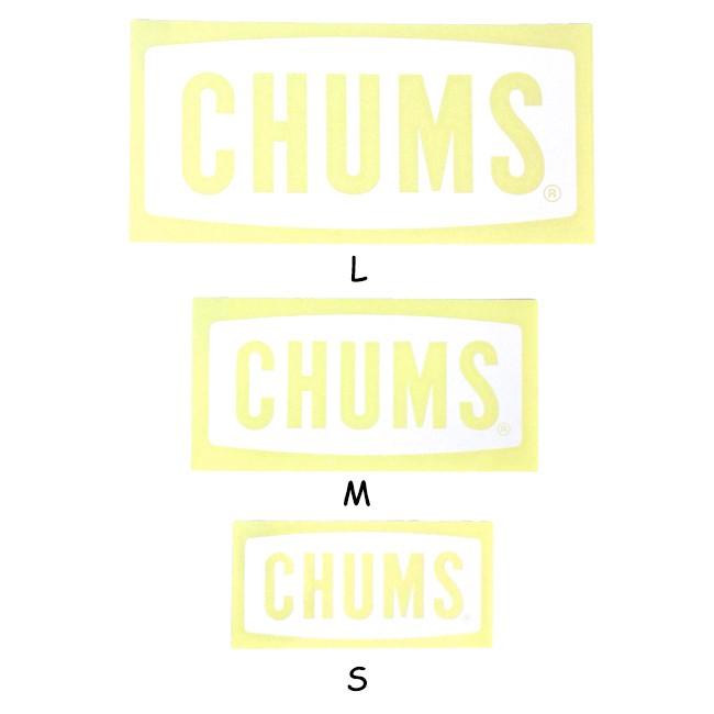 CHUMS チャムス Cutting Sheet CHUMS Logo S カッティングシートチャムスロゴ CH62-1484 【シール/インテリア/アウトドア】【メール便・代引き不可】｜snb-shop｜02