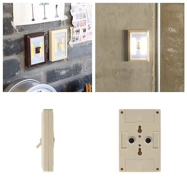 DULTON ダルトン L.E.D TOGGLE SWITCH LIGHT BEIGE トグルスイッチライト Y855-958 【災害/停電/非常用/簡易/アウトドア】｜snb-shop｜03