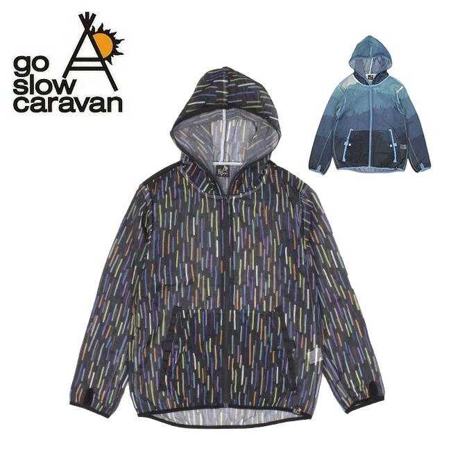 Go Slow Caravan ゴースローキャラバン 総柄プリントパーカージャケット 350210 アウター アウトドア キャンプ Bbq 川 防蚊 Snb Shop 通販 Paypayモール