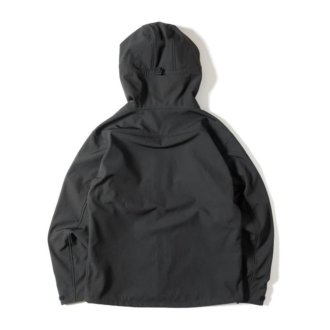 GRIP SWANY グリップスワニー GS SOFTSHELL HOODY ソフトシェルフーディ GSJ-87 【パーカー/防風/撥水/起毛フリース/アウトドア/キャンプ】｜snb-shop｜02