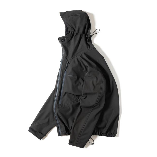 GRIP SWANY グリップスワニー GS SOFTSHELL HOODY ソフトシェルフーディ GSJ-87 【パーカー/防風/撥水/起毛フリース/アウトドア/キャンプ】｜snb-shop｜03