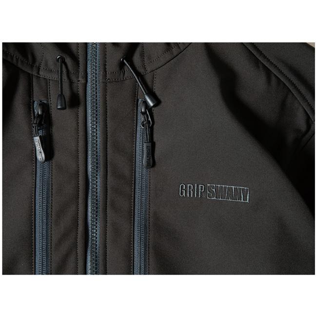 GRIP SWANY グリップスワニー GS SOFTSHELL HOODY ソフトシェルフーディ GSJ-87 【パーカー/防風/撥水/起毛フリース/アウトドア/キャンプ】｜snb-shop｜08