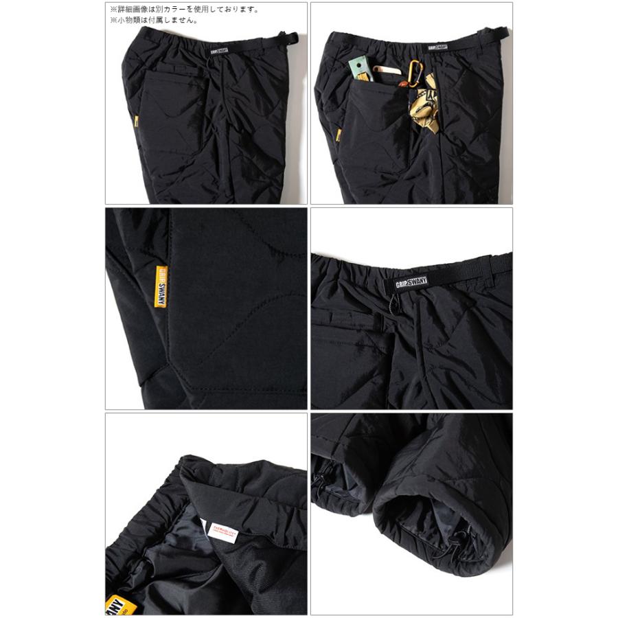 GRIP SWANY グリップスワニー QUILT INSULATION PANTS キルトインサレーションパンツ GSP85 【ボトムス