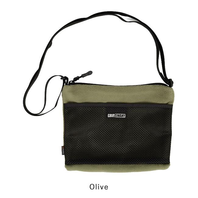 GRIP SWANY グリップスワニー POLARTEC SACOCHE ポーラテックサコッシュ GSB-4【ショルダーバッグ カバン 小物入れ アウトドア】【メール便・代引不可】