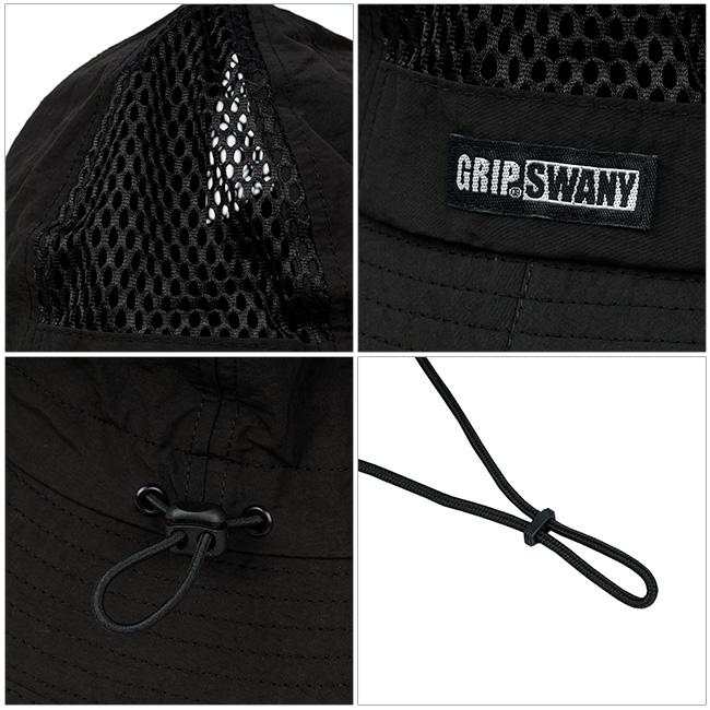 GRIP SWANY グリップスワニー GS SUNSHADE HAT サンシェードハット GSA-87 【 帽子 撥水 メッシュ 日よけ アウトドア キャンプ 】【メール便・代引不可】｜snb-shop｜08