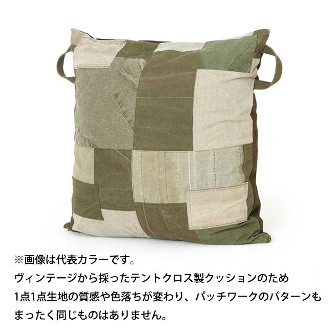 hoboクッション2個セットCUSHION UPCYCLED PATCHWORK