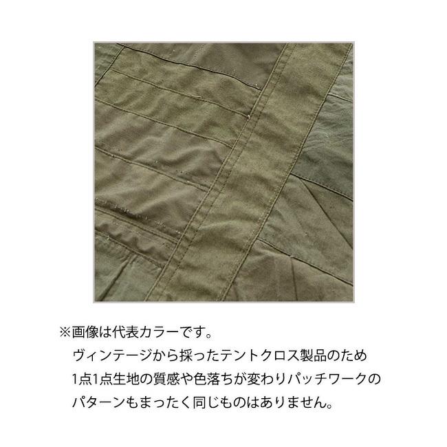 hobo ホーボー DAY BLANKET L UPCYCLED US ARMY CLOTH Olive デイブランケットエルアップサイクルユーエスアーミークロス HB-A3513 【膝掛け/パッチワーク】_4