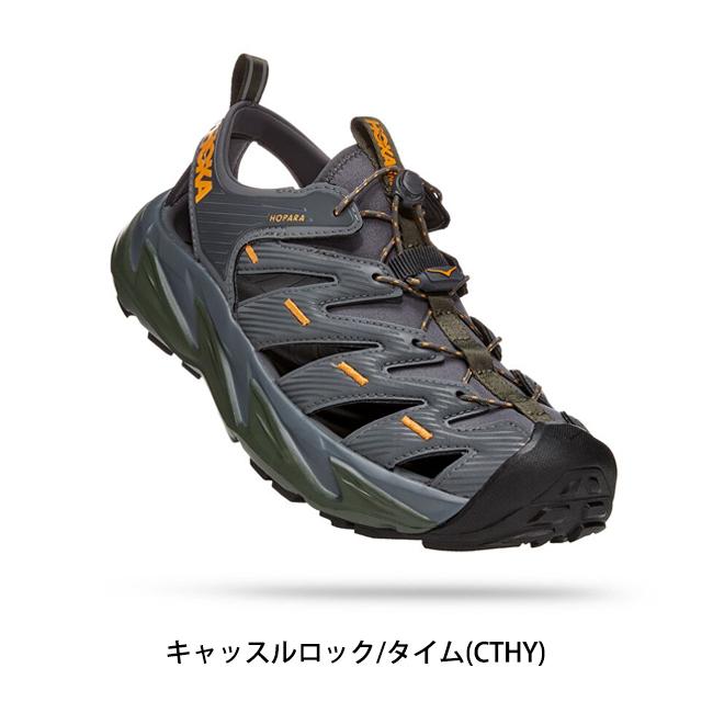 HOKA HOPARA ブラック / キャッスルロック 28.0cm