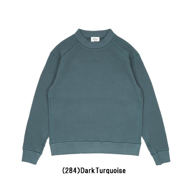 新品未使用タグ付き Jackman ワッフルミッドネック oldrose Jackman ジャックマン Waffle Midneck ワッフルミッドネック