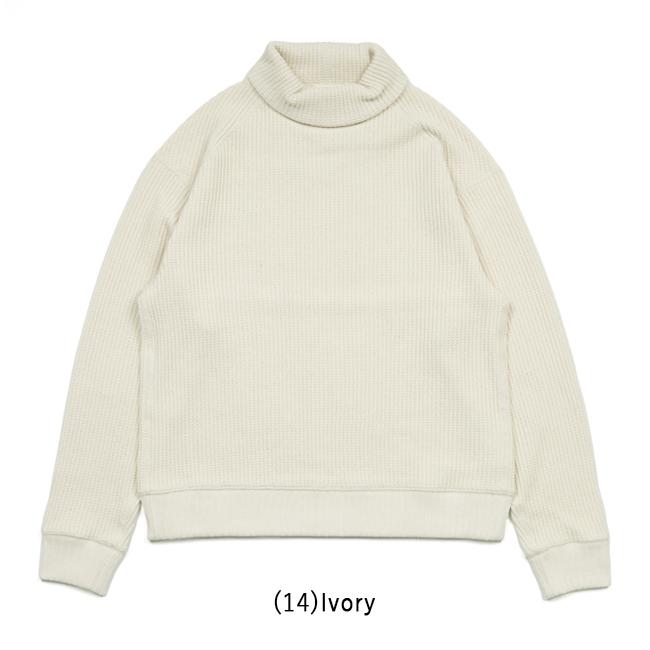 Jackman（ジャックマン） Waffle Highneck ワッフルハイネック JM7468