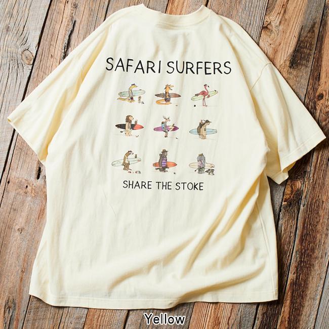 JONAS CLAESSON ジョナスクレアッソン Safari Surfers Tee サファリ