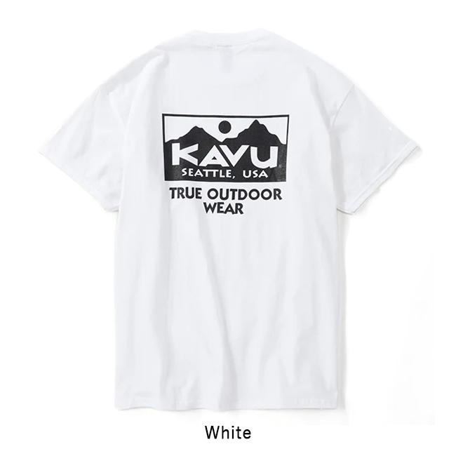 KAVU カブー True Logo Tee トゥルーロゴ Tシャツ 19822032 【Tシャツ/メンズ/トップス/半袖/アウトドア】【メール便・代引不可】｜snb-shop｜10