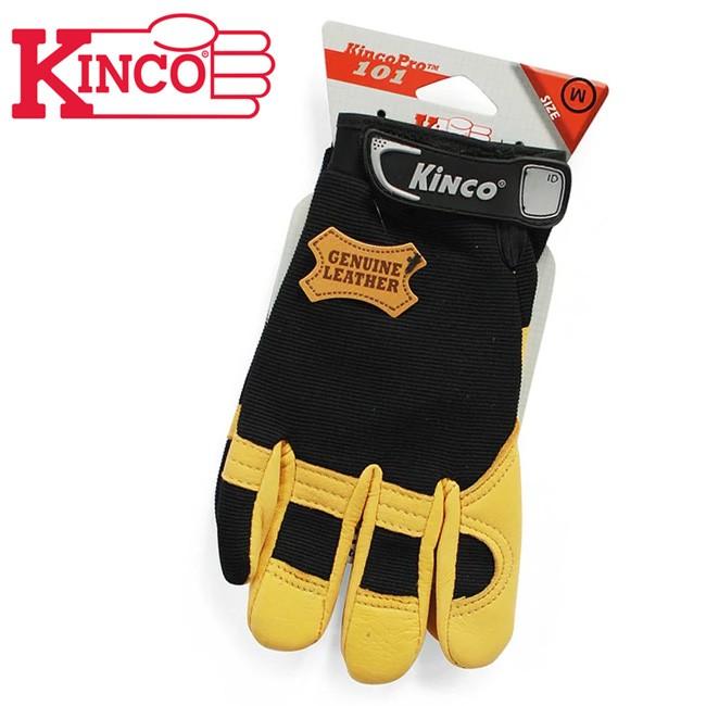 Kinco Gloves キンコグローブ KincoPro UNLINED Grain Deerskin 101 【アウトドア/ガーデニング/DIY/ドライブ】【メール便・代引き不可】｜snb-shop