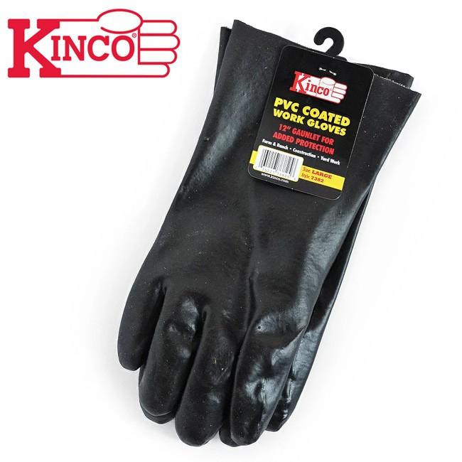 Kinco Gloves キンコグローブ Smooth Pvc Gloves 12inch 7382L 【アウトドア/ガーデニング/DIY/ドライブ】｜snb-shop