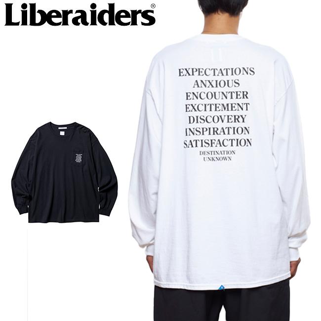 Liberaiders（リベレイダース） POCKET L/S TEE ポケットロング