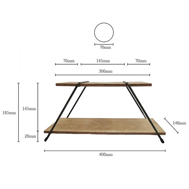 MINIMAL WORKS ミニマルワークス MOCHA SHELF MINI-Ash カシェルフミニ