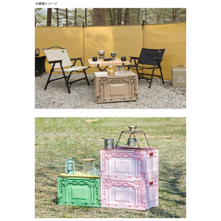 美品 ミニマルワークス MINIMAL WORKS FOLDING BOX S2 COVER SET フォールディングボックス カバー キャンプ アウトドア MINIMAL WORKS ミニマルワークス FOLDING BOX S2 折りたたみ