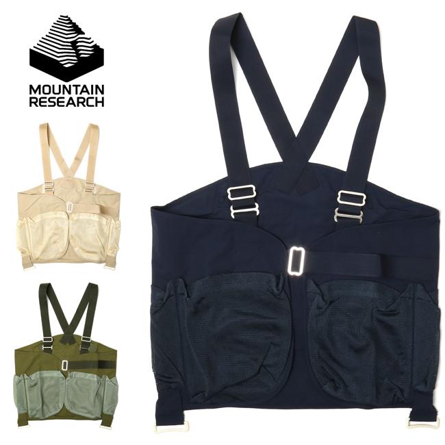 Mountain Research マウンテンリサーチ Field Vest (Mesh